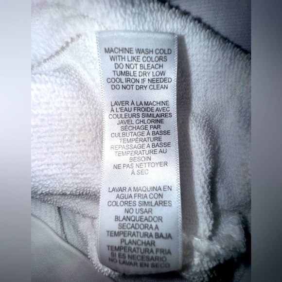 FRAME Pleated Panel Puff-Sleeve Sweatshirt. Eggshell white. Size small  VGUC - Picture 11 of 12